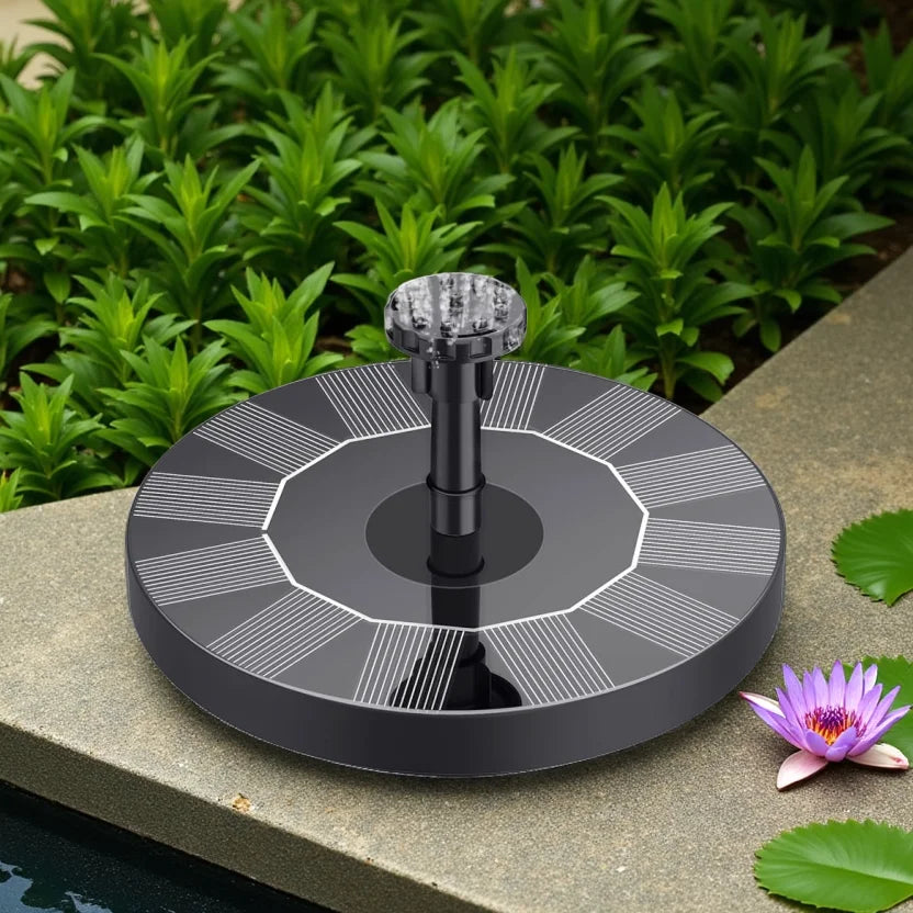 Solar Garden Fountain