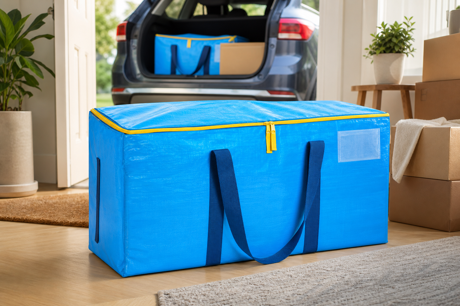 ToteLoop MoveKit foldable moving bag hero image generated from the supplier product reference